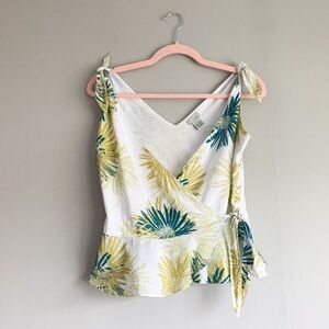 Odille Tropical Tie Top
